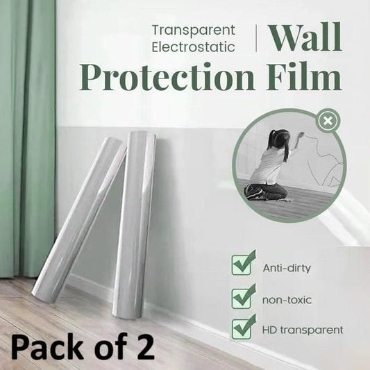 Self- Adhesive Transparent Wall Protection Film (Pack of 2)